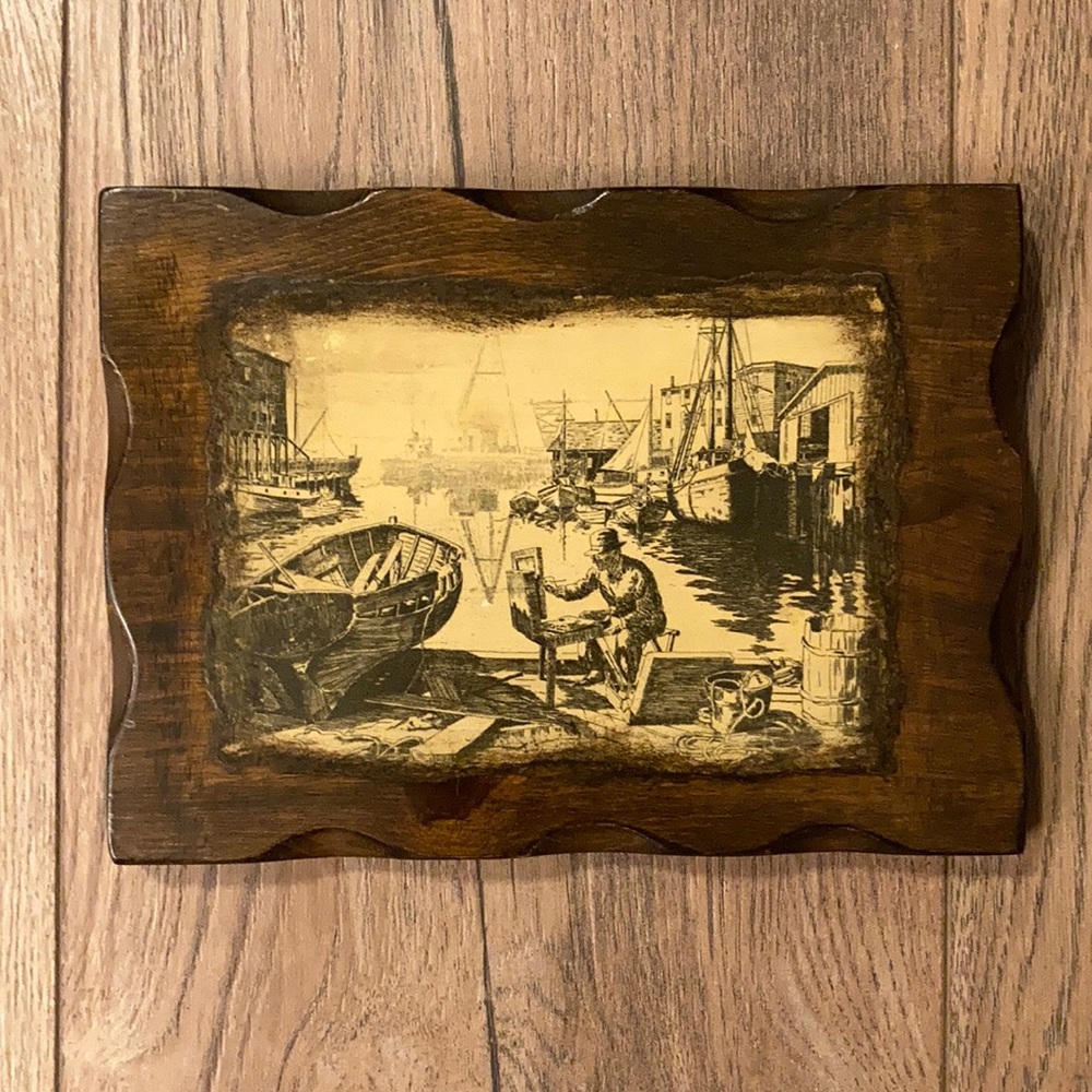 VTG Purdy's Basin Lionel Barrymore Lithograph